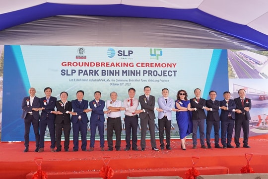 SLP khởi công dự án nhà kho xây theo yêu cầu tại tỉnh Vĩnh Long, quy mô lên đến 29.000m2