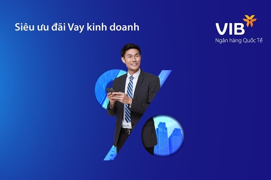VIB giảm lãi suất đến 1,5%/năm cho khách hàng vay kinh doanh