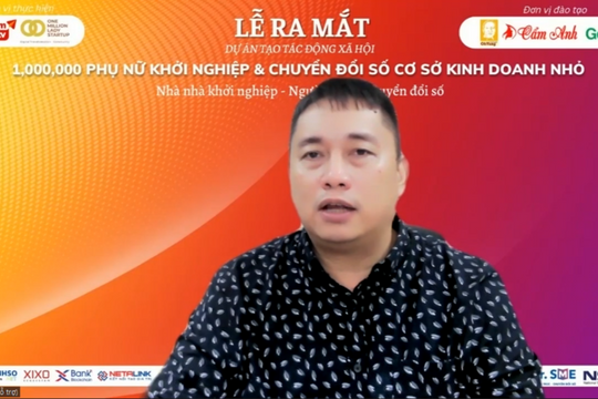 Khởi nghiệp và chuyển đổi số cơ sở kinh doanh nhỏ tại nhà