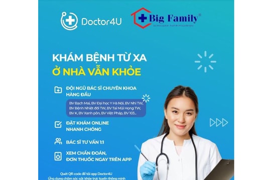 Bác sĩ Doctor4U tư vấn trực tuyến ngay tại Nhà thuốc BigFamily