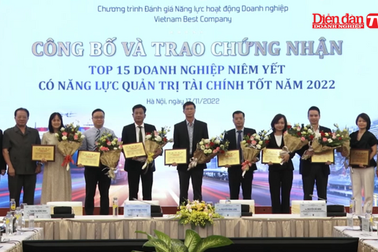 Top doanh nghiệp được vinh danh Vietnam Best Company năm 2022
