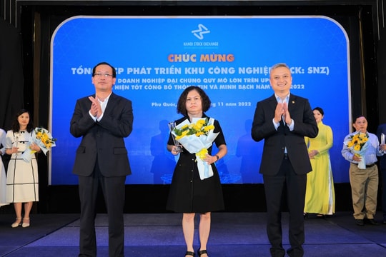 SNZ và SZB được HNX vinh danh trong kỳ đánh giá 2021-2022