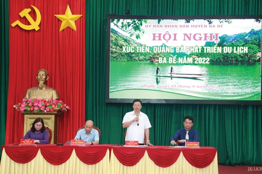 Phát triển sản phẩm OCOP gắn với du lịch hồ Ba Bể