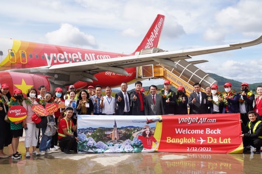 Vietjet bay thẳng từ Đà Lạt đến Băng Cốc chỉ từ 360.000đ