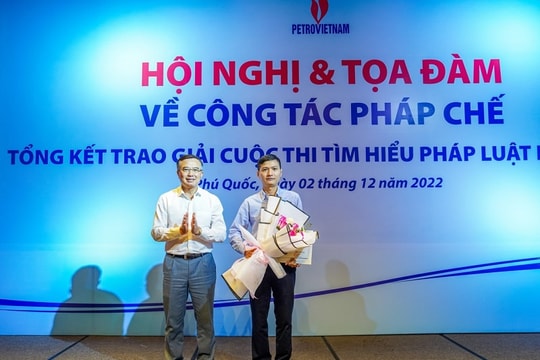 BSR đạt giải đặc biệt cuộc thi tìm hiểu pháp luật