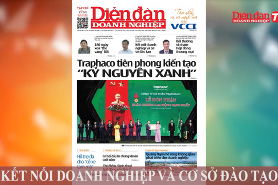 ĐIỂM BÁO NGÀY 07/12: Kết nối doanh nghiệp và cơ sở đào tạo