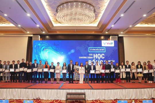 VINIF tài trợ 62 tỷ đồng học bổng thạc sĩ, tiến sĩ và sau tiến sĩ năm 2022