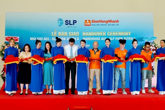 SLP bàn giao nhà kho hiện đại cho sàn TMĐT lớn nhất Đông Nam Á