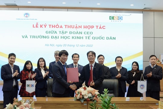 Tập đoàn CEO ký kết thỏa thuận hợp tác với Trường Đại học Kinh tế Quốc dân