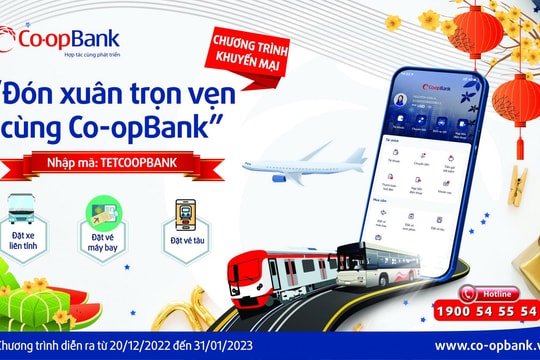 Đón xuân trọn vẹn cùng Co-opbank