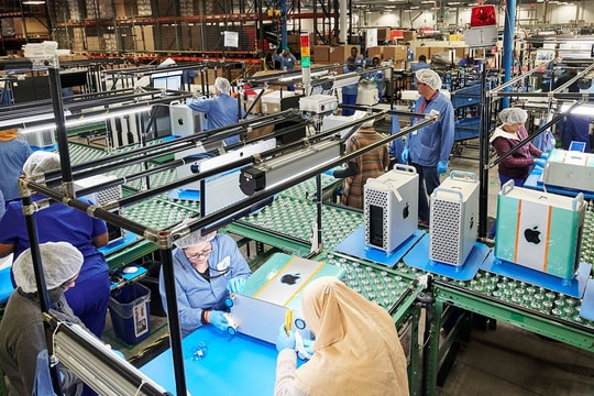 Khởi đầu cuộc "đa dạng hóa" sản xuất của Apple tại Việt Nam