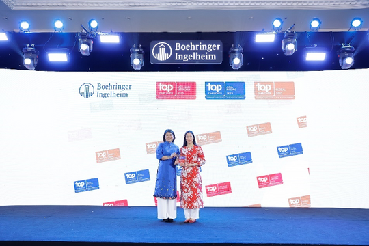 Boehringer Ingelheim Việt Nam tiếp tục được vinh danh là nhà tuyển dụng hàng đầu