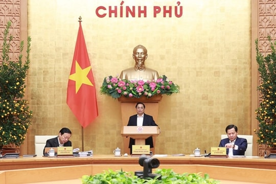 Nghị quyết phiên họp Chính phủ thường kỳ tháng 1 năm 2023 trực tuyến với địa phương