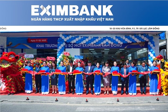 Eximbank Lâm Đồng khai trương trụ sở mới tại Đà Lạt