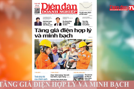 ĐIỂM BÁO NGÀY 24/02: Tăng giá điện hợp lý và minh bạch