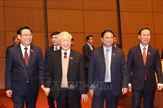 Ông Võ Văn Thưởng được giới thiệu làm Chủ tịch nước