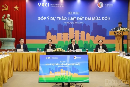 Cộng đồng doanh nghiệp góp ý về Dự thảo Luật Đất đai (sửa đổi)