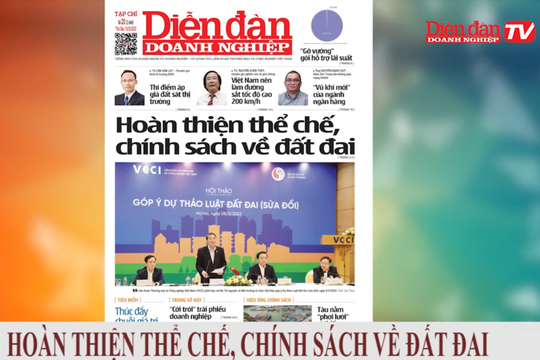ĐIỂM BÁO NGÀY 10/03: Hoàn thiện thể chế, chính sách về đất đai