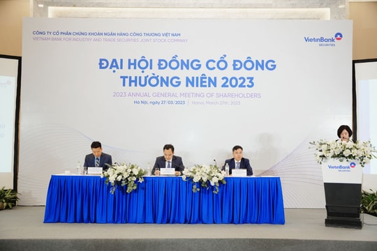 Năm 2023, VietinBank Securities (CTS) sẽ chia cổ tức 10%
