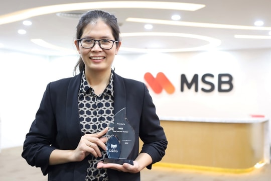 MSB - Ngân hàng có khối lượng giao dịch ngoại tệ lớn nhất lần thứ ba liên tiếp