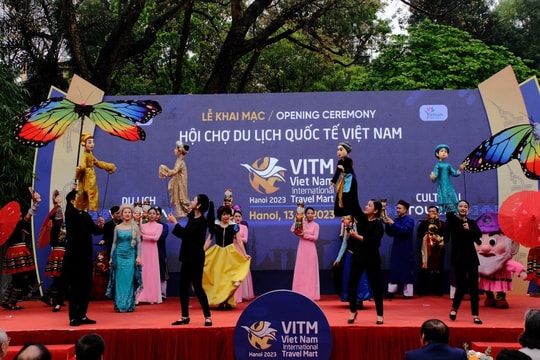 Khai mạc VITM Hà Nội 2023: Du lịch tập trung khai thác các giá trị văn hoá