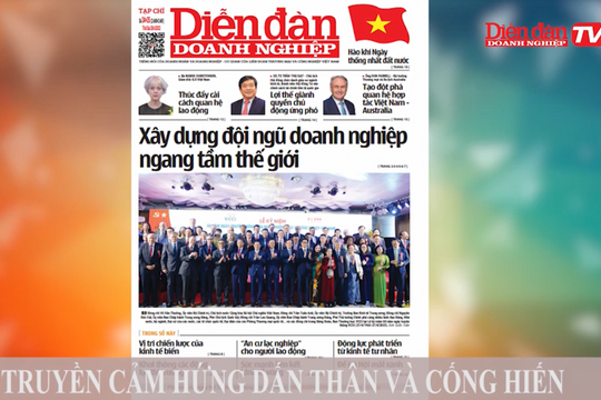 ĐIỂM BÁO NGÀY 28/04: Xây dựng đội ngũ doanh nghiệp ngang tầm thế giới