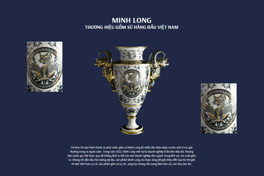 Gốm sứ Minh Long - Tinh hoa từ đất, tinh xảo từ người