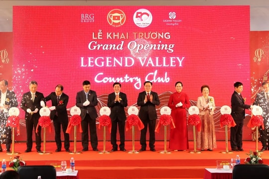 Khai trương Khu phức hợp thể thao và du lịch Legend Valley Country Club tại Hà Nam