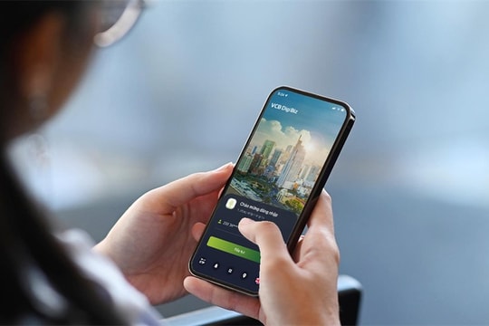 VCB hoàn tiền cho khách hàng tổ chức giao dịch trên VCB DigiBiz