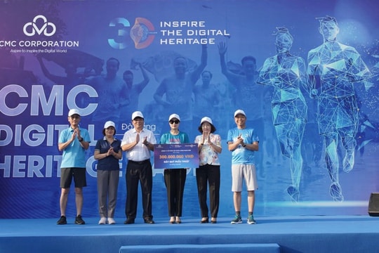 Hơn 3.000 người CMC cùng chạy bộ gây Quỹ Phẫu thuật nụ cười cho các em nhỏ tại Đà Nẵng