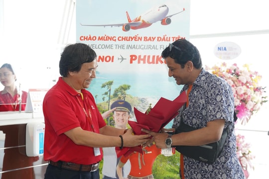 Vietjet khai trương đường bay thẳng từ Hà Nội đến thiên đường du lịch biển Phuket