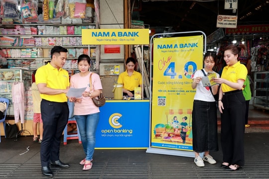 Nam A Bank triển khai chương trình “Chợ 4.0 – Cuộc sống không tiền mặt”