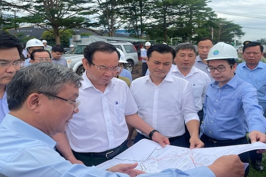 TP.HCM: Đẩy nhanh tiến độ cải tạo kênh Tham Lương để hoàn thành trước 30/4/2025