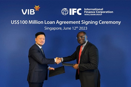 VIB ký hợp đồng vay mới với IFC, nâng tổng hạn mức tín dụng lên 450 triệu USD