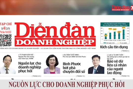 ĐIỂM BÁO NGÀY 16/06: Nguồn lực cho doanh nghiệp phục hồi