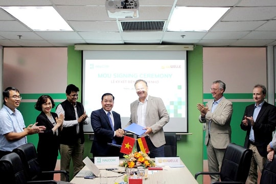 Halcom & Euwelle ký biên bản ghi nhớ, sử dụng công nghệ  MYT trong xử lý chất thải rắn tại Việt Nam