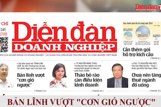 ĐIỂM BÁO NGÀY 12/07: Bản lĩnh vượt “cơn gió ngược”