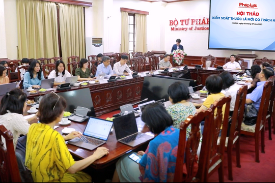 Sớm lập khung pháp lý để kiểm soát thuốc lá thế hệ mới có trách nhiệm