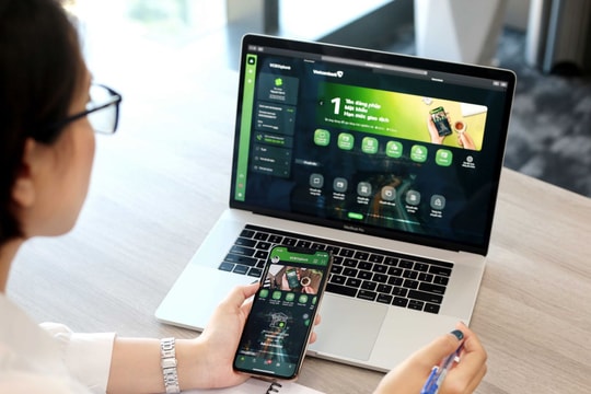 Vietcombank tăng cường bảo mật ngân hàng số