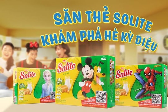 Khám phá hè kỳ diệu cùng bộ sưu tập bánh Solite phiên bản Disney mới