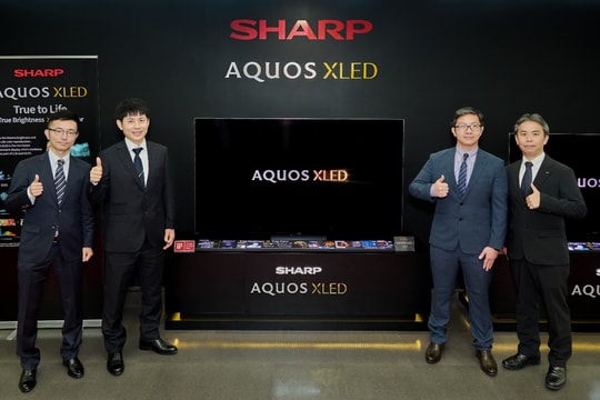 Sharp ra mắt TV AQUOS XLED cao cấp tại Việt Nam