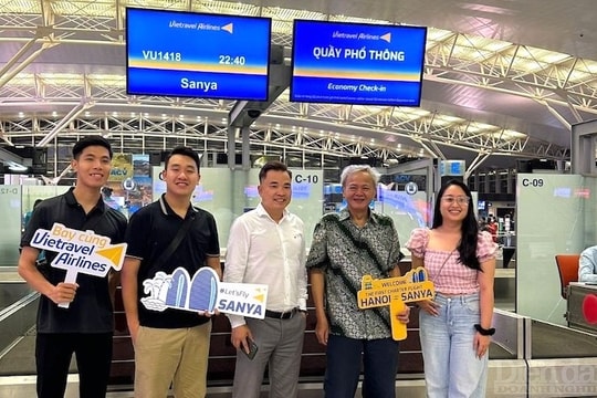 Vietravel Airlines có chuyến bay thẳng đầu tiên từ Hà Nội tới Trung Quốc