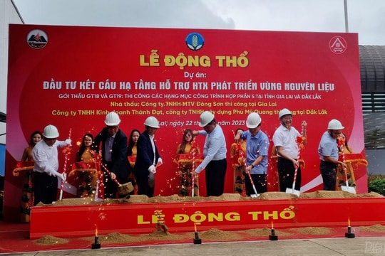 Xây dựng vùng nguyên liệu trọng điểm về cà phê ở Tây Nguyên