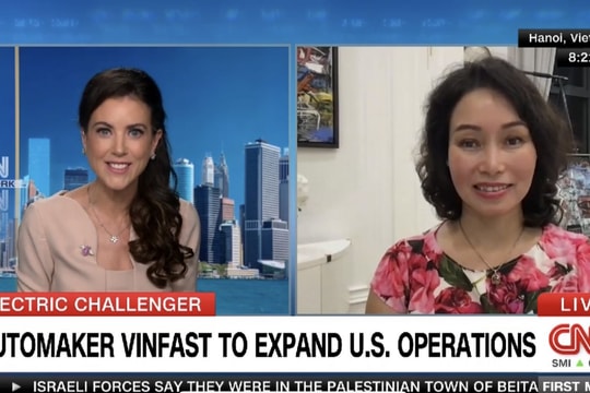 CEO VinFast lên sóng CNN nói về kế hoạch hậu niêm yết