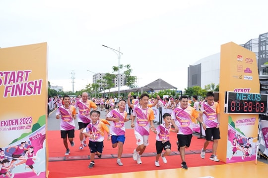 AEON Việt Nam khởi động giải chạy tiếp sức “AEON Ekiden 2023” năm thứ 2 liên tiếp