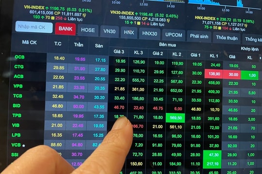 Lợi nhuận đang tác động đến cổ phiếu nhóm ngân hàng niêm yết