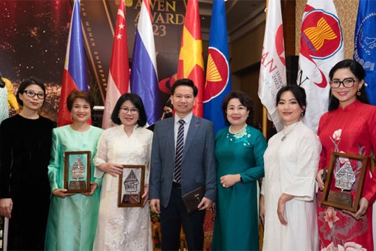 Tổng Giám đốc Hanel được vinh danh Nữ Doanh nhân ASEAN– AWEN AWARD 2023