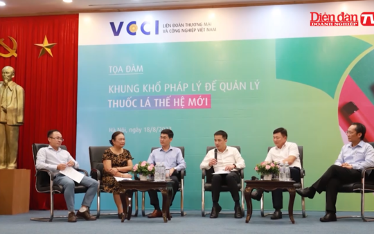 Khung khổ pháp lý để quản lý thuốc lá thế hệ mới