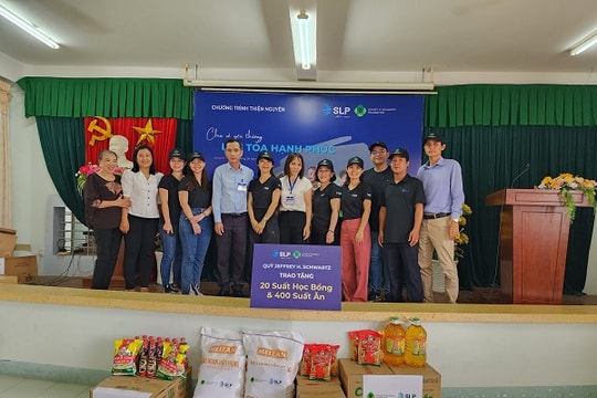 Công ty SLP phát động Ngày thiện nguyện toàn cầu của Quỹ JHS