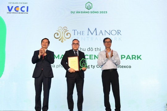 The Manor Central Park 4 năm liên tiếp được vinh danh “Dự án đáng sống”